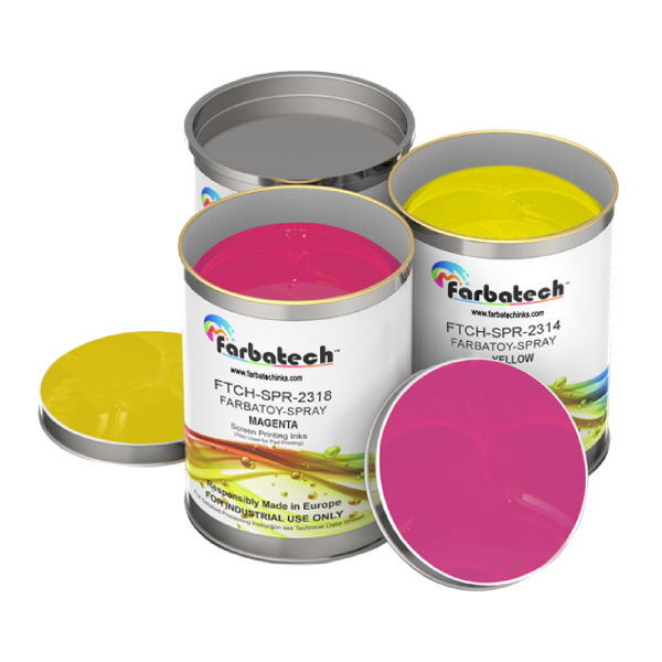 EN71 compliant spray coating inks for toys by Farbatoy Spray from Farbatech Inks