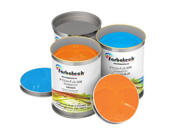 Farbatoy range of EN71 compliant inks for printing on toys and children's products from Farbatech inks